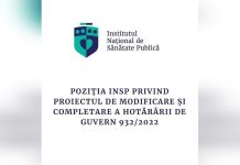 INSP nu a solicitat și nu a inițiat propunerea de act normativ aflat în prezent în transparență decizională.