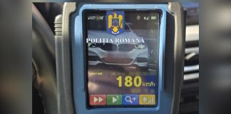 ȘOFERIȚĂ SURPRINSĂ ÎN TRAFIC CU 180KM/H ȘI FĂRĂ PERMIS