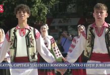 SLATINA, CAPITALA CĂLUŞULUI ROMÂNESC, ÎNTR-O EDIŢIE JUBILIARĂ