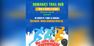„Romanați Trail Run” – Întrecere cu caracter sportiv – editia a IV-a, 07 iunie 2025