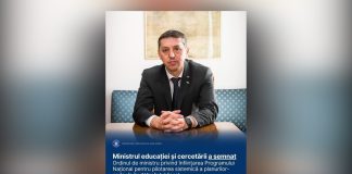 Inființarea Programului Național pentru pilotarea sistemică a planurilor-cadru în învățământul liceal