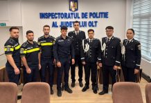 8 ABSOLVENȚI AI ACADEMIEI DE POLIȚIE, SE ALĂTURĂ IPJ OLT