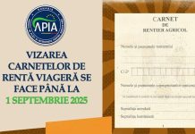 Vizarea carnetelor de rentă viageră se face până la 1 septembrie 2025