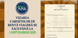 Vizarea carnetelor de rentă viageră se face până la 1 septembrie 2025