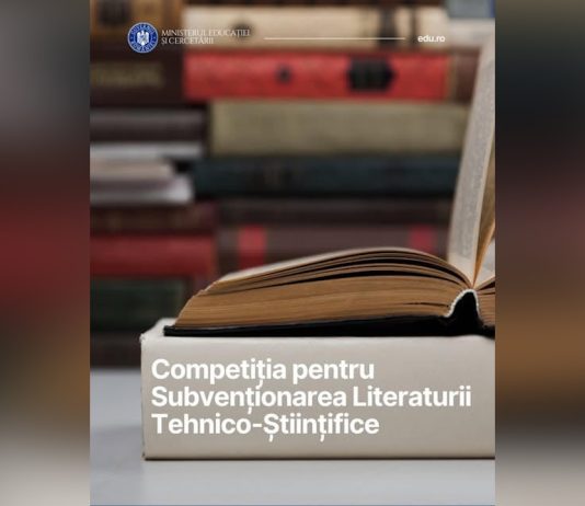 Competiția 2025 pentru Subvenționarea Literaturii Tehnico-Științifice