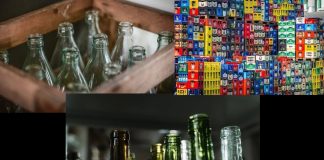 Sticla, pe lângă carton, hârtie şi plastic, este cel mai utilizat ambalaj folosit în casă