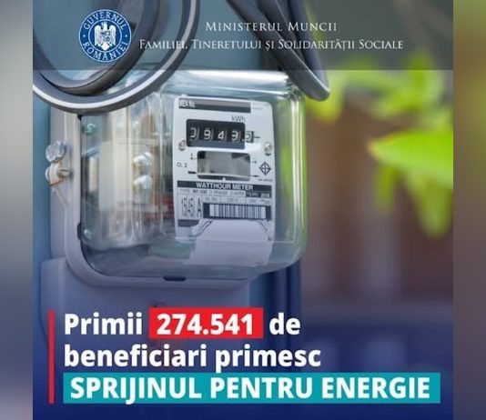 Peste 274.000 de conturi alimentate pentru plata facturilor de energie din iulie și august. Urmează tranșele viitoare