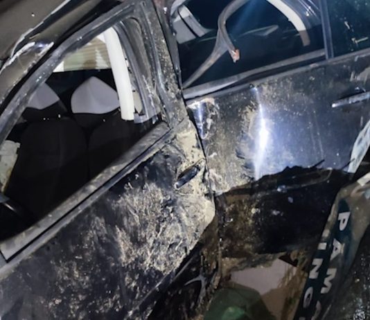 A INTRAT CU MAȘINA ÎNTR-O TERASĂ. 9 PERSOANE AU AJUNS LA SPITAL