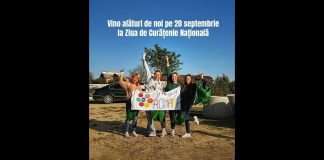 Zi de curățenie națională – „Prietenul la curățenie se cunoaște”