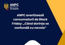 ANPC avertizează consumatorii de Black Friday: “Când dorința se confundă cu nevoia”