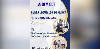 Bursa locurilor de muncă pentru absolvenţi – 10 octombrie 2025