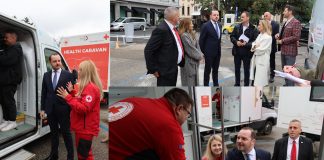 „Caravana de sănătate” continuă misiunea Crucii Roșii