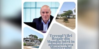 Terenul Vilei Regale din Mamaia intră în administrarea Ministerului Culturii!