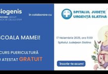 „ȘCOALA MAMEI”, la Spitalul Județean de Urgență Slatina