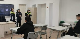 ACȚIUNI PENTRU SIGURANȚA ELEVILOR DERULATE DE POLIȚIȘTI ÎN CARACAL