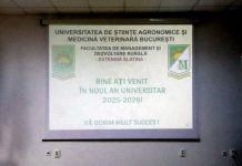 DESCHIDEREA NOULUI AN UNIVERSITAR LA USAMV SLATINA