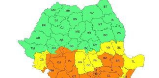Județul Olt, sub incidența unui cod portocaliu de ploi