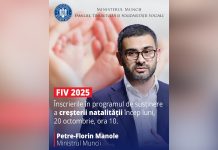 Înscrierile în Programul FIV 2025 pentru susținerea natalității au inceput