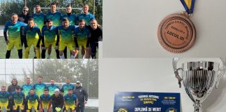 IPJ Olt, locul III, la turenul național de fotbal al SNPPC