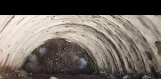 Au început operațiunile de dinamitare pe autostrada Sibiu – Pitești