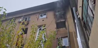 9 IMOBILE AFECTATE DE O EXPLOZIE URMATĂ DE UN INCENDIU