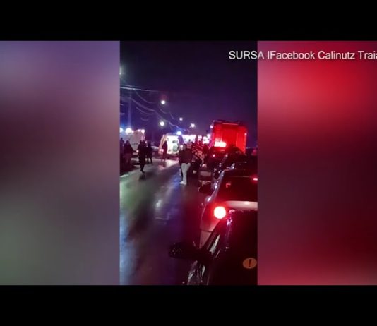 Accident în Curtișoara. 4 persoane au ajuns la spital.