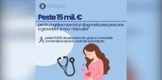 Un nou apel de proiecte competitiv, dedicat îngrijirii sarcinii și diagnosticării precoce pentru gravide și nou-născuți.