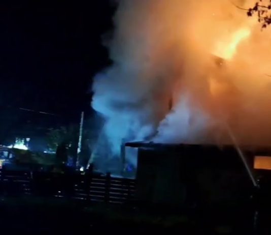 INCENDIU LA O LOCUINȚĂ DIN GĂNEASA