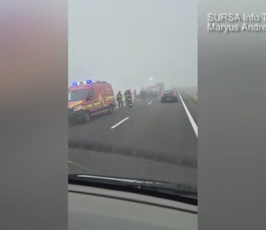 ACCIDENT RUTIER PE DRUMUL NAȚIONAL 65