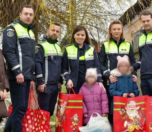 POLIȚIȘTII DIN OLT, MESAGERI AI BUCURIEI PENTRU COPII, ÎN PRAG DE SĂRBĂTORI