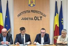 Şedinţa Grupului de Lucru Mixt la nivelul judeţului Olt – Întâlnire dedicată comunităţii de romi din judeţul Olt