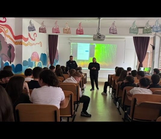 Jandarmii olteni, implicați în activități educative cu elevii, în cadrul „Școala Altfel”