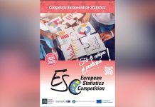Competiția Europeană de Statistică, ediția 2025 -2026 (Olimpiada Națională de Statistică)