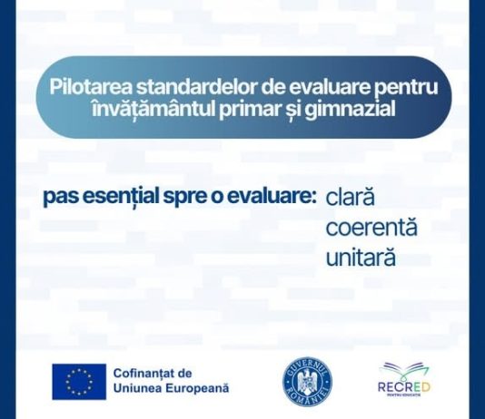 „Reglementări noi pentru un Curriculum Relevant și Educație Deschisă” – RECRED.