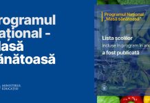 O școală din trei oferă copiilor o masă în timpul programului școlar!