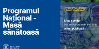 O școală din trei oferă copiilor o masă în timpul programului școlar!