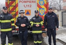 Jandarmii și pompierii olteni, împreună in Campania „Recomandarea de Vineri” prevenirea incendiilor