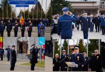 Jurământul militar – cea de-a 43-a serie de școlarizare a Școlii Militare de Subofițeri de Jandarmi „Grigore Alexandru Ghica” Drăgășani