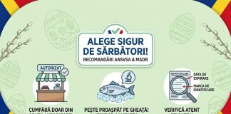 ANSVSA- campanie de informare și responsabilizare a consumatorilor privind siguranța alimentară