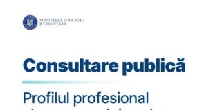 Profilul profesional al managerului școlar, în consultare publică
