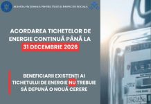 Beneficiarii existenți ai tichetului de energie NU trebuie să depună o nouă cerere