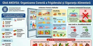 Recomandări ANSVSA – Măsuri esențiale pentru siguranța cumpărătorilor și reducerea risipei alimentare