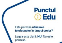 Rubrica „PUNCTUL de informare EDU”- clarificări despre folosirea telefoanelor la școală