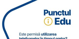 Rubrica „PUNCTUL de informare EDU”- clarificări despre folosirea telefoanelor la școală