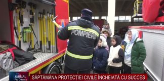 SĂPTĂMÂNA PROTECȚIEI CIVILE ÎNCHEIATĂ CU SUCCES