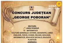 Concursul Județean „ George Poboran”