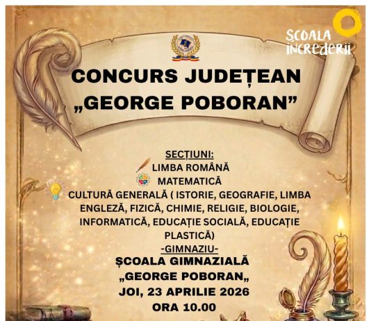 Concursul Județean „ George Poboran”