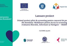 Primul proiect pilot de screening pentru cancerul de prostată din România