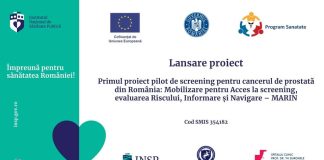 Primul proiect pilot de screening pentru cancerul de prostată din România