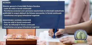 Arest preventiv, la propunerea procurorilor DNA